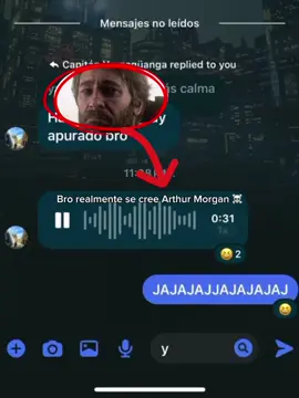 Bro realmente cree que es Arthur Morgan  (yo hice la voz jeje) #parati #foryou #fyp #meme #chiste #humor #humortiktok #videogames #games #rdr2 #arthurmorgan #brainrot #videojuegos #juegos 