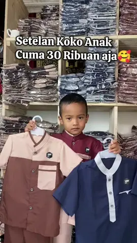 Setelan Koko Kemeja Husein ❤️#kokoabiyan #kokohusein #sibaykids #kokosibaykids #bajukokoanak #kokoanakmurah #fyp #bajuanakbandung #setelankokoanak 