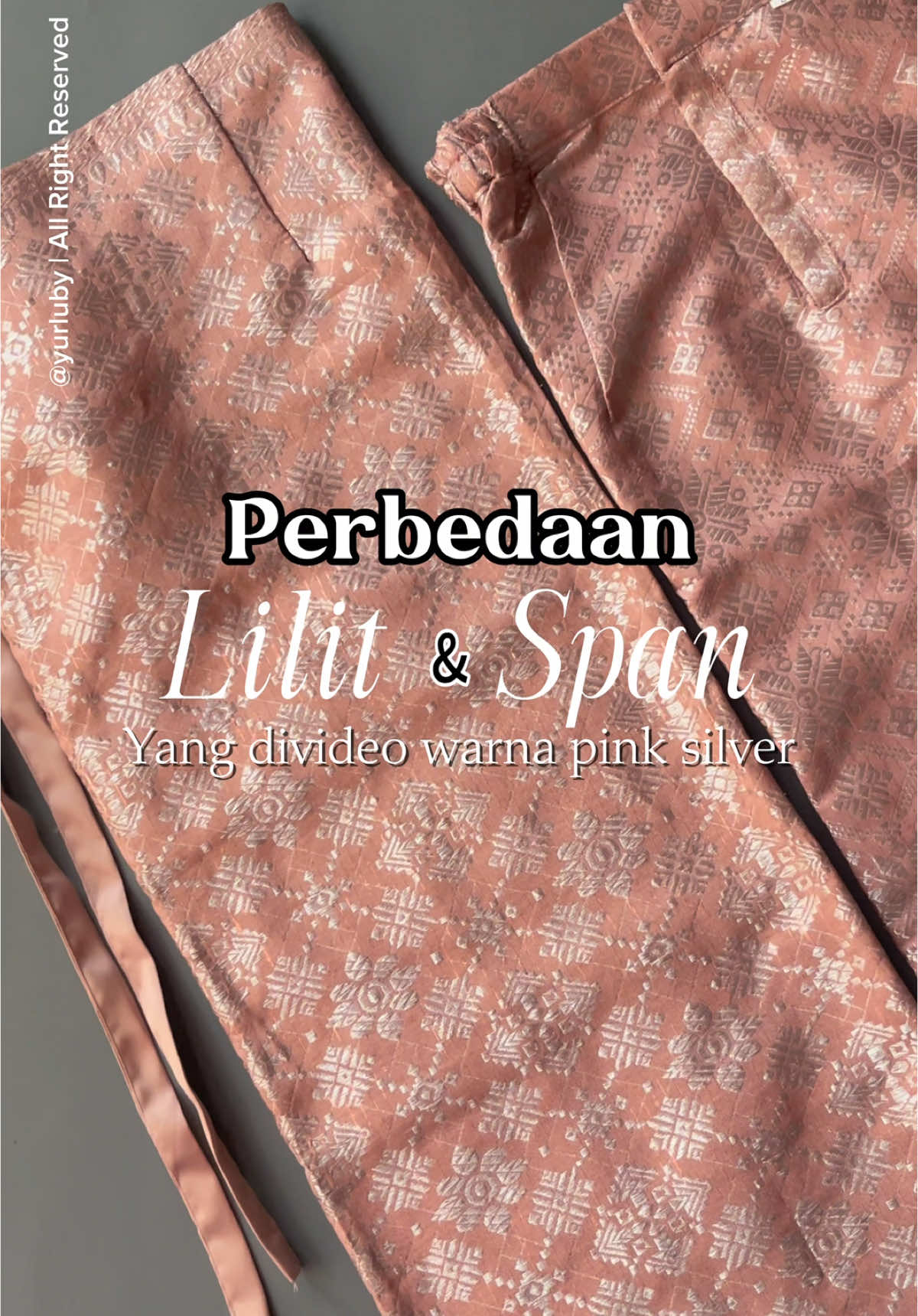 Perbedaan Songket span dan lilit #songket #roksongket #songketpalembang #songketspan #songketlilit #songketwisuda #songketpink #songketkebaya #outfit #outfitwisuda #outfitkondangan #fashion #fyp #pink #songketpeach #songketpinknude 