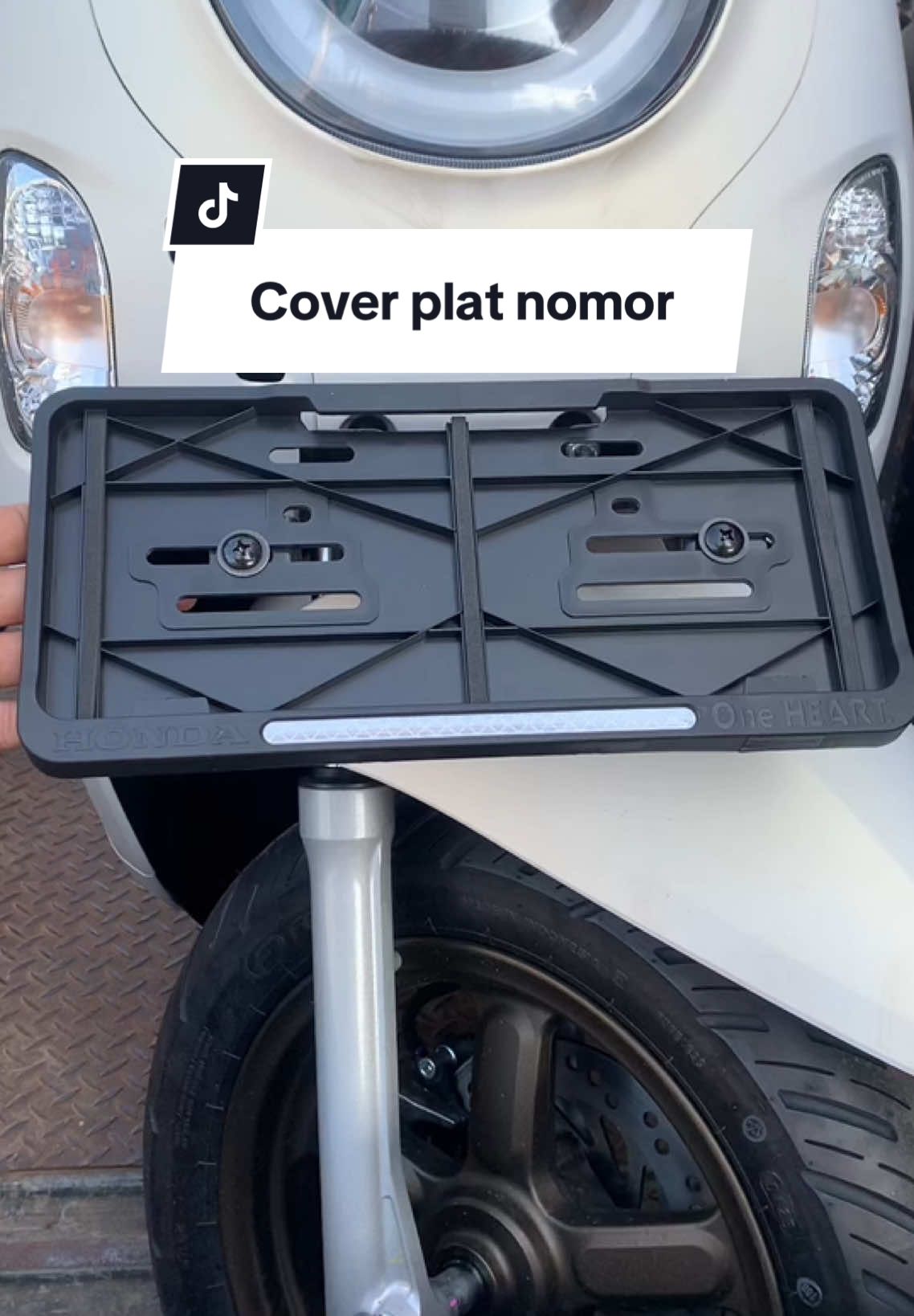 Cover plat nomor original Honda  #dudukanplat #coverplatnomor #sperpartmotor #original 