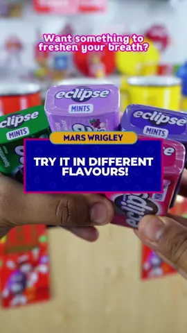 Looking for something to freshen up your breath? Don't worry, we got you covered. Check out our yellow bag and feel fresh by purchasing it yours now! #marswirgley #marsmalaysia #chocolate #milk #candy #m&m's #maltesers #snickers #skittles #doublemint #eclipse #tiktokmalaysia #fyp #twix