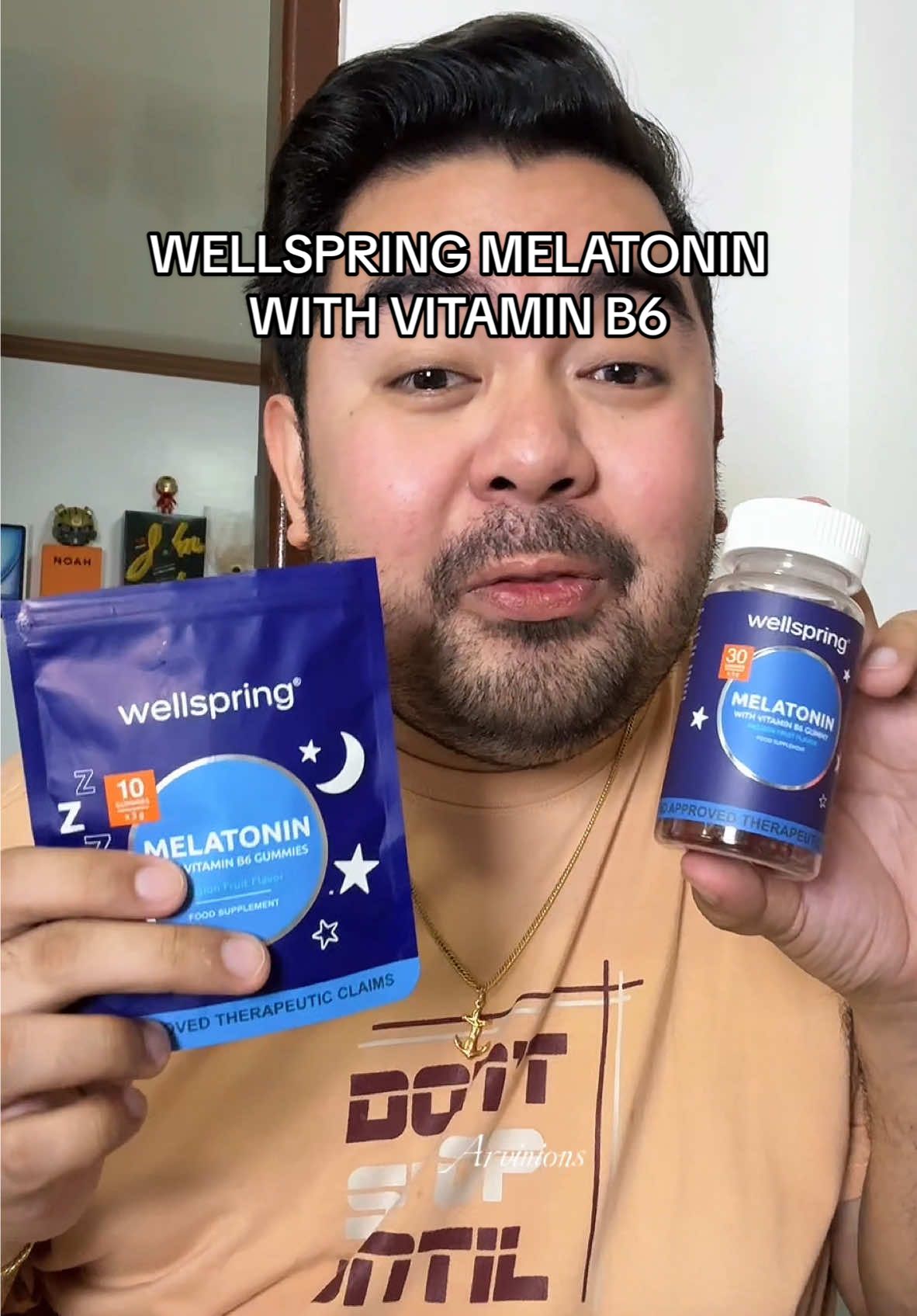 Taking melatonin every night is the best way to sleep. Ang dami rin nitong benefits dahil may vitamin b6 na rin ito. #bettersleep #melatonin #wellspring #melatoningummies #vitaminb6 #improvesleep #recommendations 