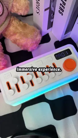 Immersive experience #takoo #speaker #bluetoothspeaker #djbox #djboxing #ambientlight #whitenoisemachine #naturesounds #relaxation #babysleep #asmrsound #tiktokshopholidayhaul #christmasgift #giftforhim #giftforher #giftforkids#TikTokShopYearEndSale