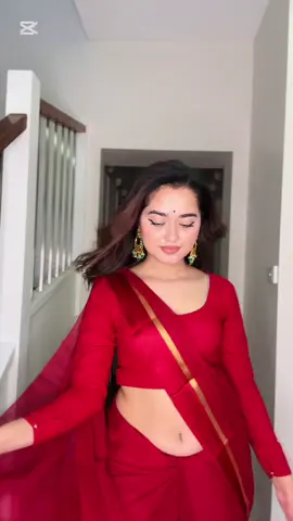 Uyi Amma once again😍                   Saree from @Saira Global #uyiamma #shonaghimire #tiktoknepal #foryou #fyp #melbourne #redsaree 