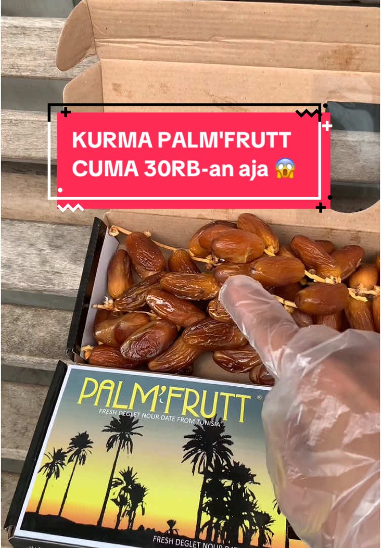 Kapan lagi dapet kurma palm'frutt cuma 30rban aja guys 😱 #kurmapalmfruit #palmfrutt #kurmatangkai #wibgajian #ramadanekstraseru 