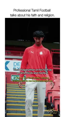 Vimal Yoganathan talking about his faith as a Tamil Hindu and his professional football career   #Tamil #Football #Professional #Footballer #Barnsley