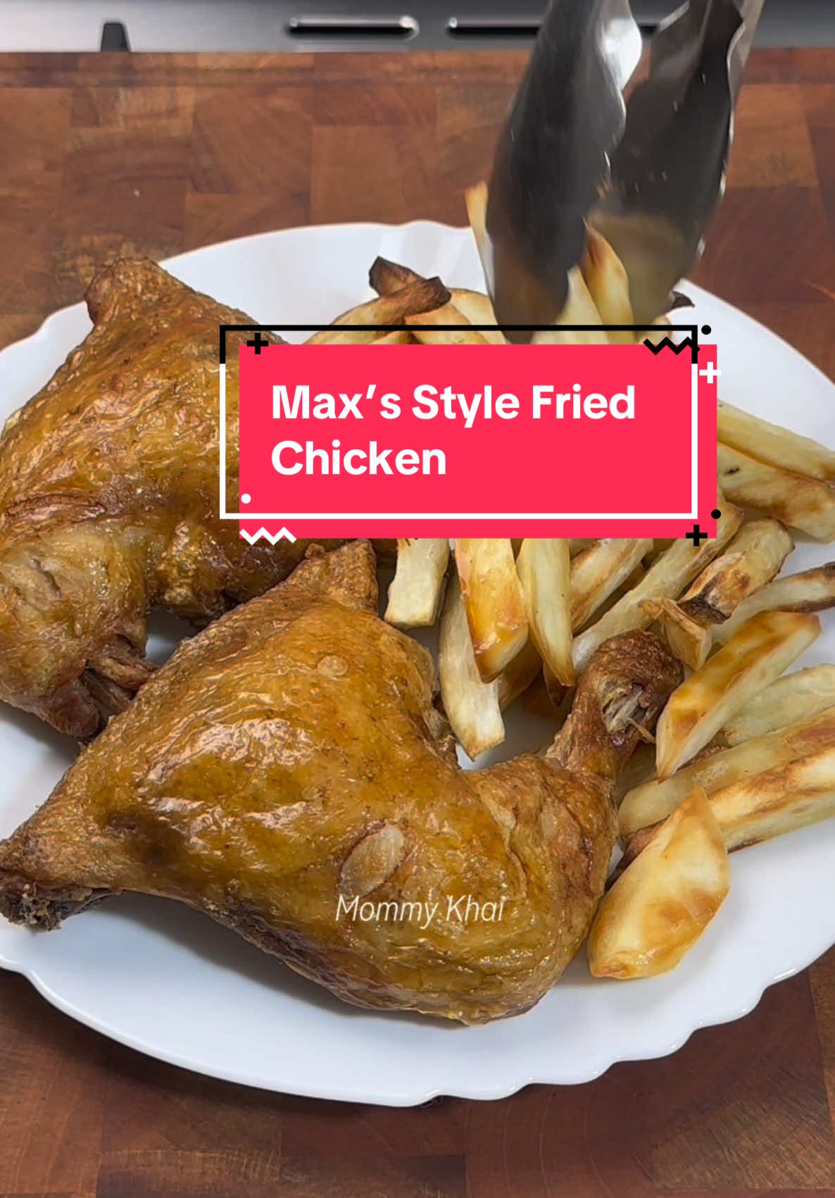 Max’s Style Fried Chicken  Ingredients:  2 pcs Chicken Leg Quarters  4-5 cups Water 1 Stalk Celery  1 Onion 1 head Garlic 1 tsp Salt  2 pcs Bay Leaves 1 tbsp Whole Pepper Corn  1/4 cup Fish Sauce  1 Chicken Cube  Soy Sauce  Oil for frying #fyp #fypツ #fypage #fyppp #fyppppppppppppppppppppppp #food #Foodie #maxsstylefriedchicken #friedchicken 
