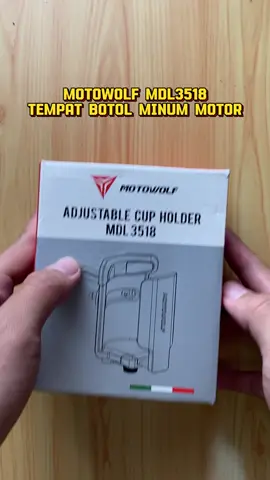 Motowolf MDL3518 Tempat Botol Minum Motor Stang Spion Motorcycle Bottle Holder Handlebar Mirror#mdl3518 #motowolf #tempatbotolminummotor #beranda #fyp #maxxiebike #berandafyp #xyzbca #live 