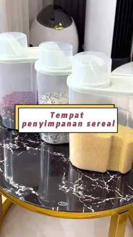 🥣✨ Sereal selalu renyah, dapur tetap rapi! ✨🥣 Pakai Toples Plastik Penyimpanan Kotak Sereal Serbaguna yang anti alot dan kedap udara! 💨👌 ✅ Jaga makanan tetap fresh ✅ Desain stylish & hemat ruang ✅ Cocok untuk sereal, camilan, dan lainnya Promo 70% menanti kamu sekarang juga! Ini agar bikin dapur kamu lebih praktis dan estetik sekarang! 💖 #DapurRapi #ToplesKedapUdara #PenyimpananMakanan #SerealFresh #Dapuridaman #Dapurcantik #Makanan #Sereal #sarapanpagi #Toplesmakanan #Toplessereal #makanankering 