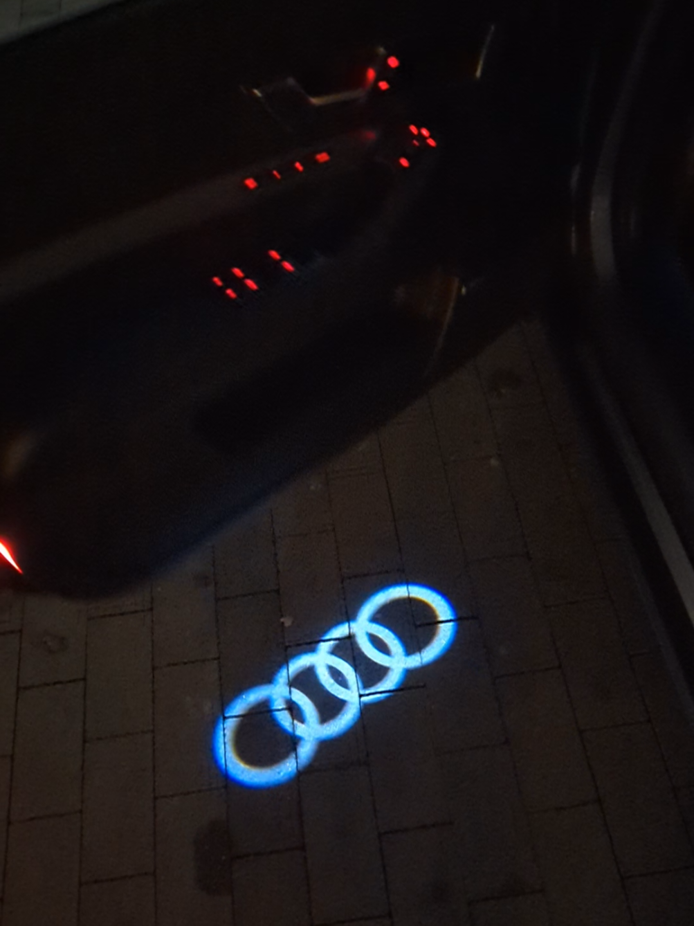 Upgrade your car's style with door projector lights! 🚗✨ For different cars. Link in bio. #CarMods #ProjectorLights #CarAccessories #LuxuryRide #AutoUpgrades #Audi #Volkswagen #Mercedes #BMW