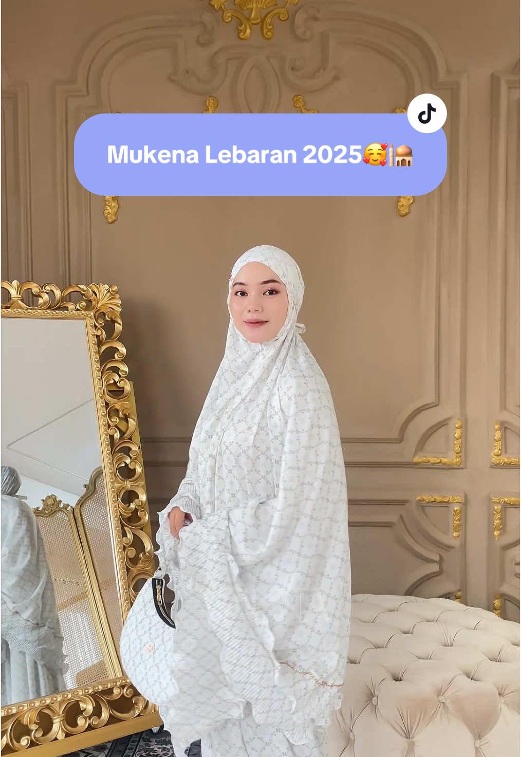 Mukena yang cocok banget dipake buat Lebaran 2025 nanti🕌😇 #lebaran2025 #ramadhan #puasa #eidmubarak #mukena #prayerset #mukenacantik #mukenapremium #mukenamewah #mukenadewasa #fyp #fypシ゚ 