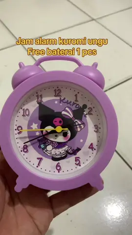 #jamalarmkuromiungu #jamfashion#jamkorumiungu #jamkamartidur#jamportable#jamfreebaterai1pcs #jamcartoonclock 
