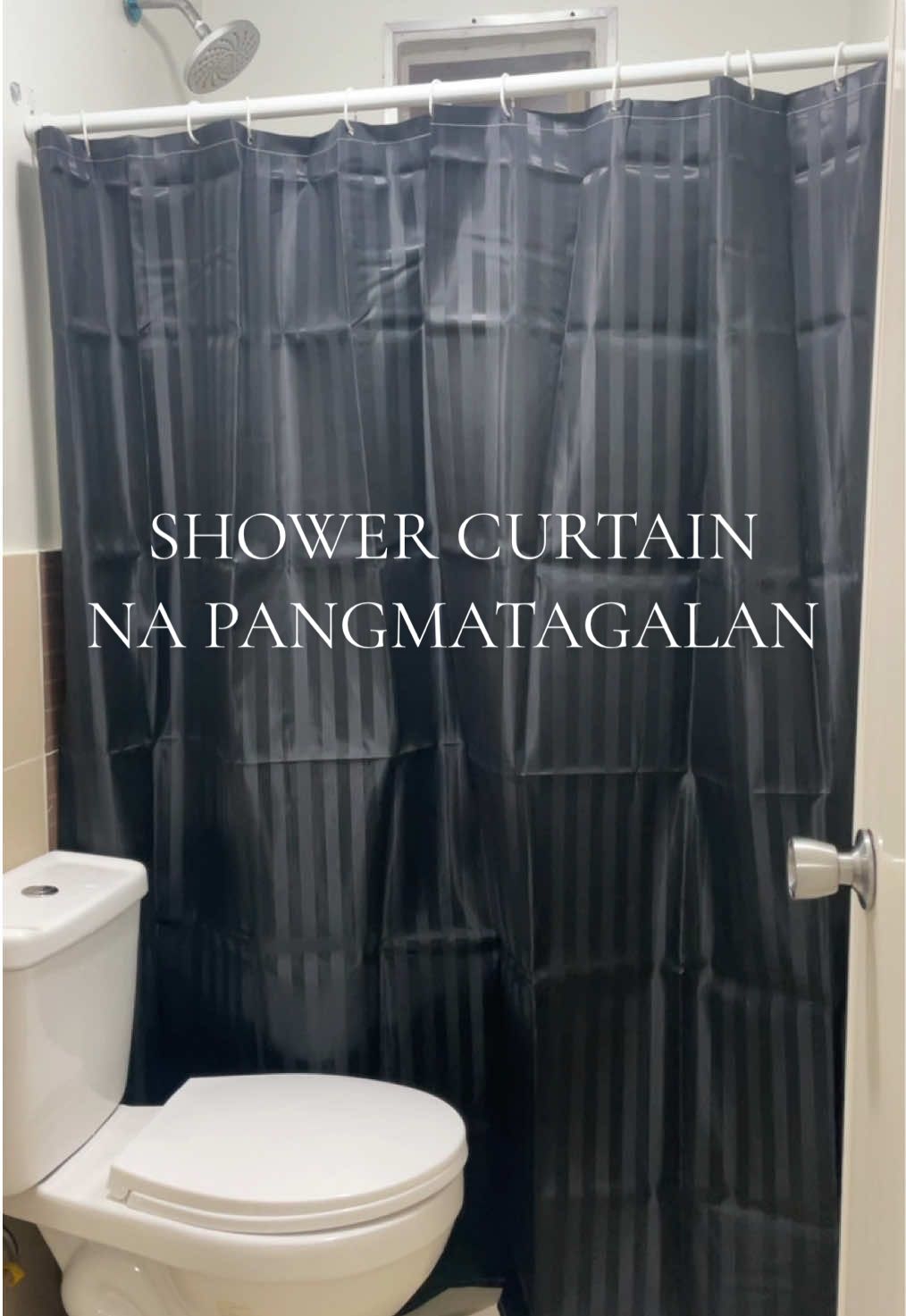 Shower curtain na pangmatagalan at nalalabhan ito na yun mi! #showercurtain #curtain #waterproofshowercurtain #shower 