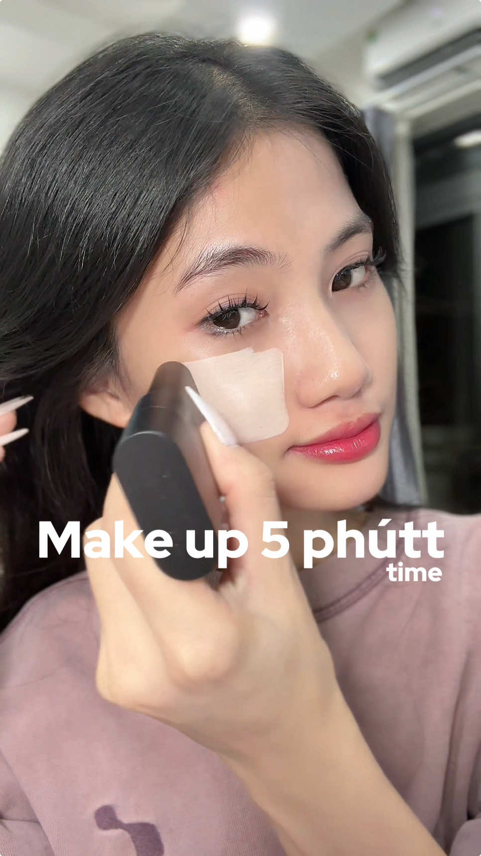 Makeup siu lẹ lun 😝 #foundationreview#makeuptutorial#foundation#honeybeauty#lamdep #kemnem#makeupartist#bestfoundation #stickfoundation 