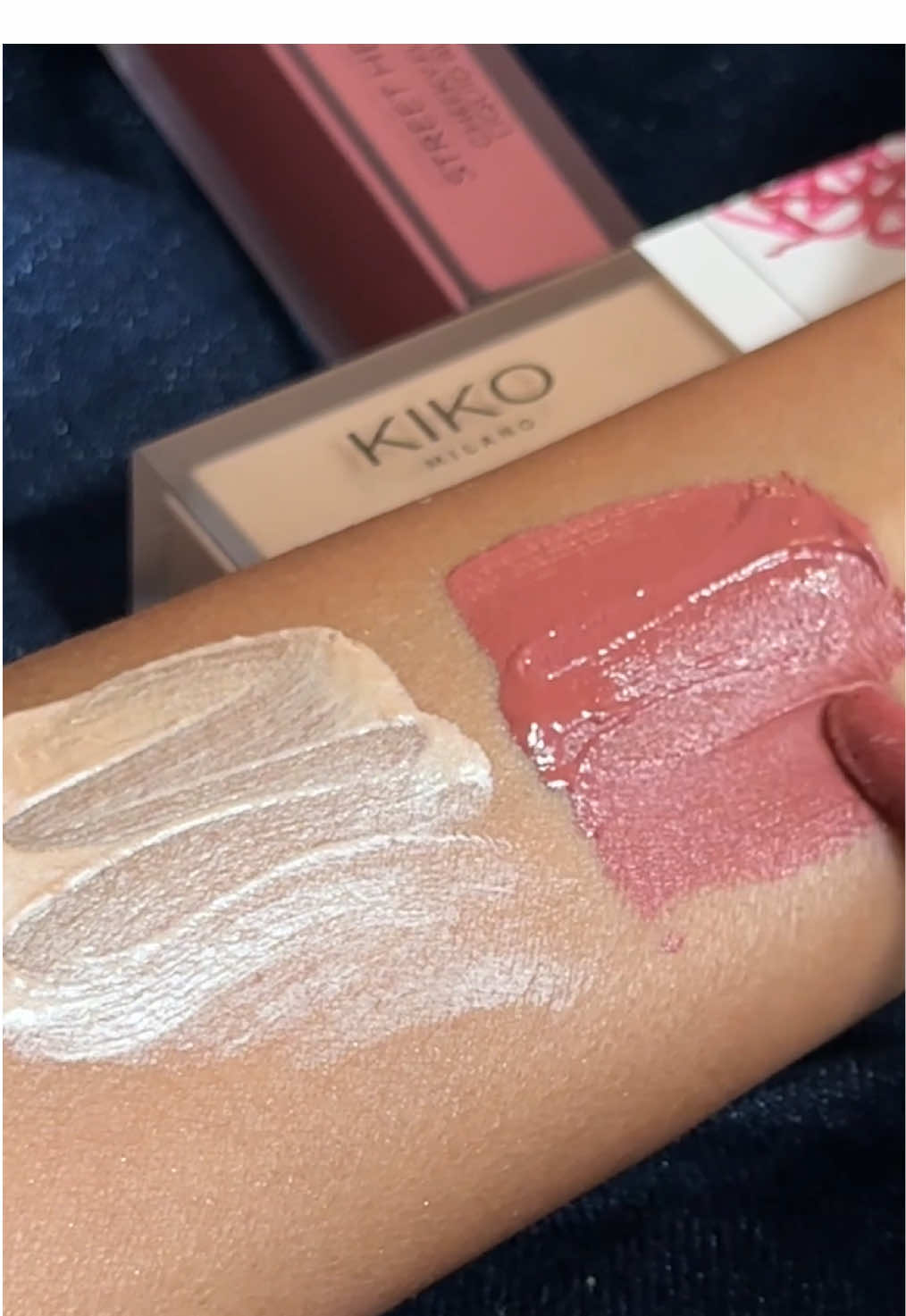 Level up your #glow with the #KIKOStreetHeart Blush ‘N Glow Beauty Kit! 💖 Liquid #blush + #highlighter for vibrant, radiant looks 🤩 Visit your closest #KIKOStore to grab yours! #KIKOMilano #makeup #beauty #BeautyTok #glam #viralmakeup 