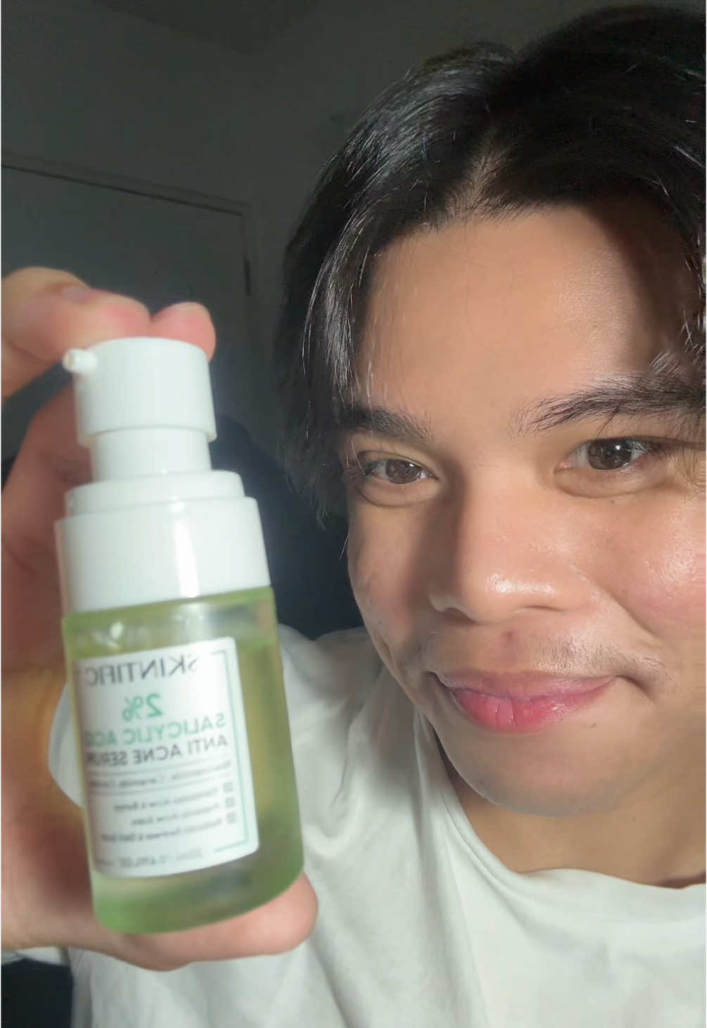 This is a serum that literally made for my acne! Tiny bumps semua dah hilang!  #acneserum #skintificmy #acne #skinjourney