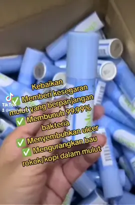 Segarkan mulut kita 😊😊 #pejuangaffiiliate #readystock #pejuangfyp #fypシ゚ #fyp #mouthspray #amwayglister #amwaybusinessowner #amway 