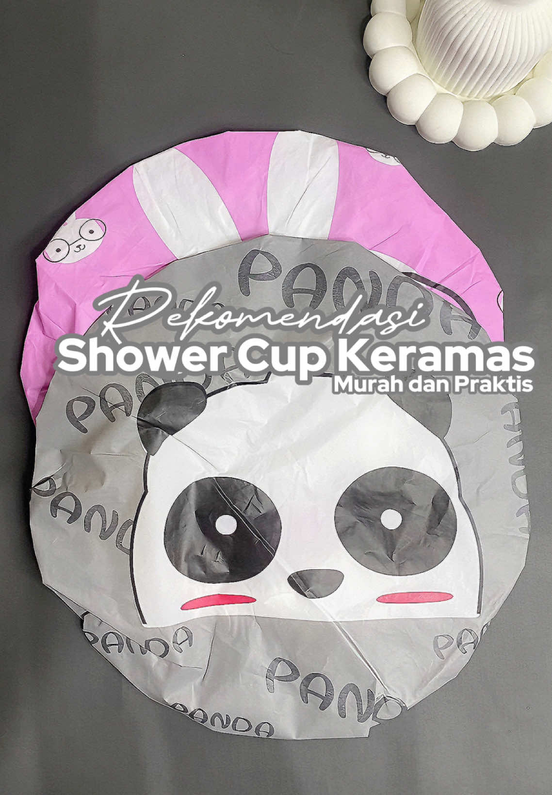 Yang lagi cat rambut juga ini rekomended banget biar cat nya ga belepotan ke baju ! 😍✨🤍  #showercup #showercap #penutuprambut #penutupsaatcatrambut #fyp 