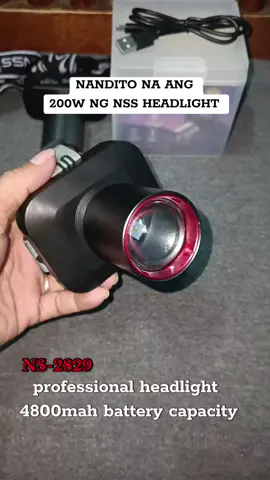 Nandito na ang 200w headlight na hinahanap nyo 4800mah battery capacity. #appliances #worklight #highlights #campinglight #outdoorlights #multifunctionlights #headlights #headlamp #waterproofheadlight 