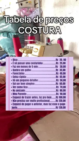 Sequência-de-tchau📍 tá com dificuldade de organizar a tabela de preço!? Está aí 🤣 #costurar #costureira #costureirasdotiktok #lojaonline #empreender #empreendedorismo #lojaonline #roupasfemininas 