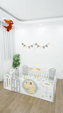 Sắm không gian chơi an toàn cho bé tại nhà với quây cũi nhựa gấp gọn #quaycui #quaycuichobe #quaycuinhua #quaycuigapgon #quaycuinhuagapgon #quaycuinhuapakey #mecamapreview 