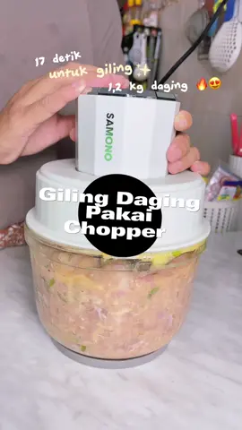 rekomendasi chopper buat kamu yg suka masak 😻 #chopper #choppersamono #samonoindonesia #samono #penggilingdaging 