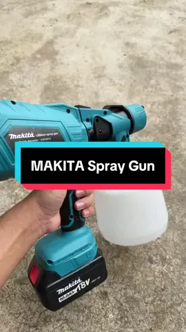 cat rumah jadi mudah! dengan makita spray gun, sekali sembur terus cun! #makita #tools #spraygun #powertools 