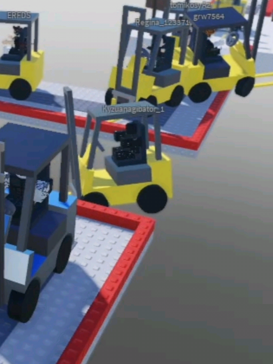 ROBLOX Obby Forklift 🐼🤣  #roblox #fun 