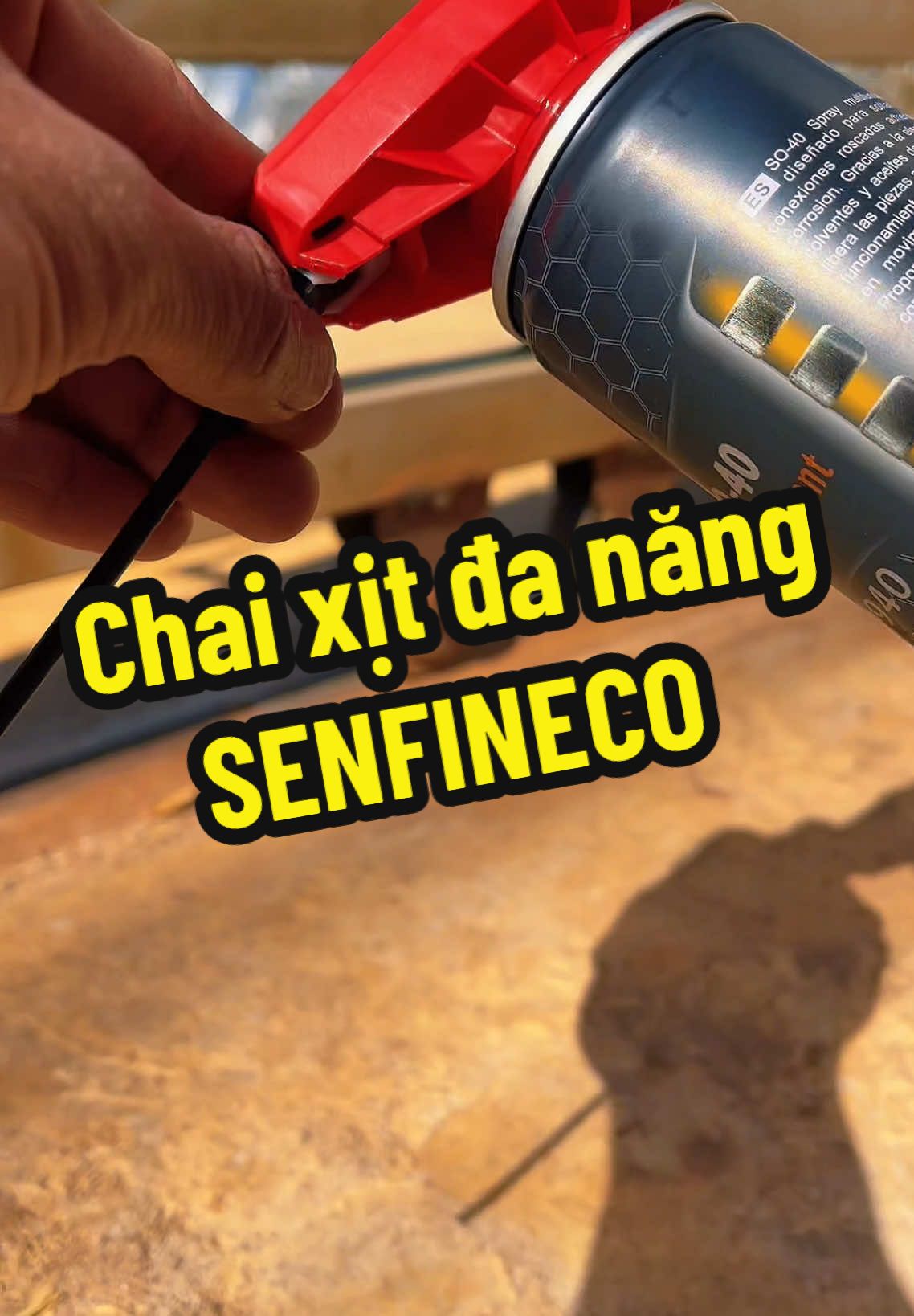 Chai xịt đa năng SENFINECO 9940 phá rỉ sét chống ăn mòn #review #chaixitboitron #senfineco #senfineco9940 #senfinecovietnam #dochoixe105 