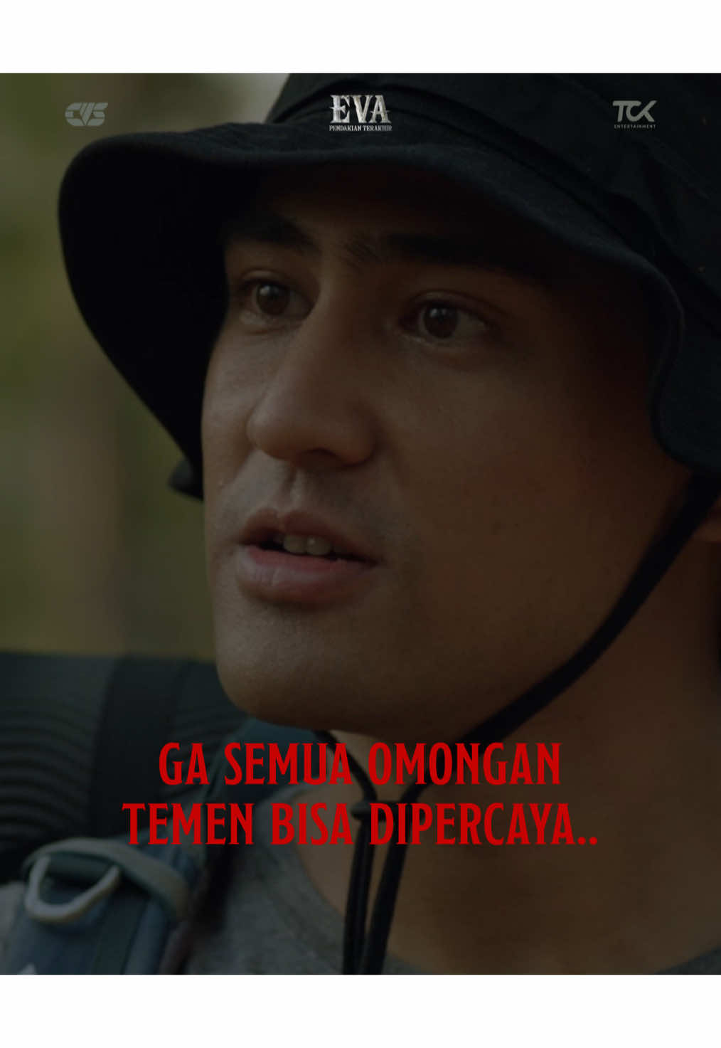 Ga semua omongan temen bisa dipercaya..  Langsung beli tiket Film EVA: Pendakian Terakhir di bioskop kesayangan kalian! #EvaPendakianTerakhir #SedangTayang #16Januari2025 #EVA16Jan2025 #CitraVisualSinema #TitahCitaKreasi 