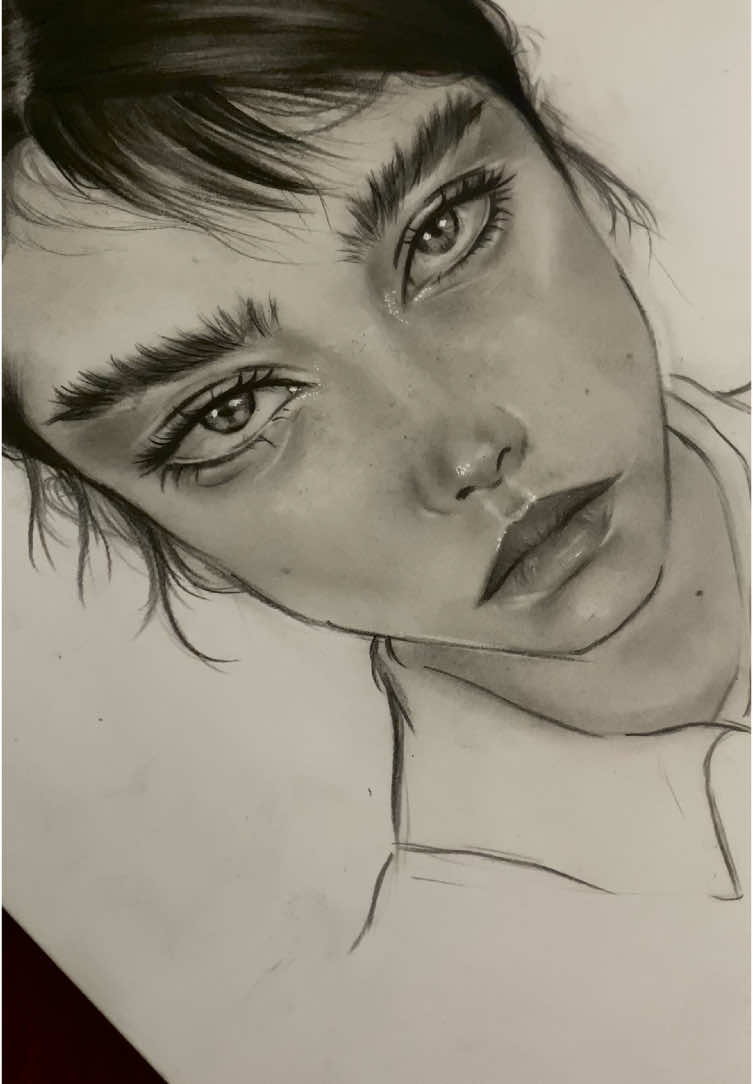 #art #artist #drawing #بدون_موسيقى #portrait 