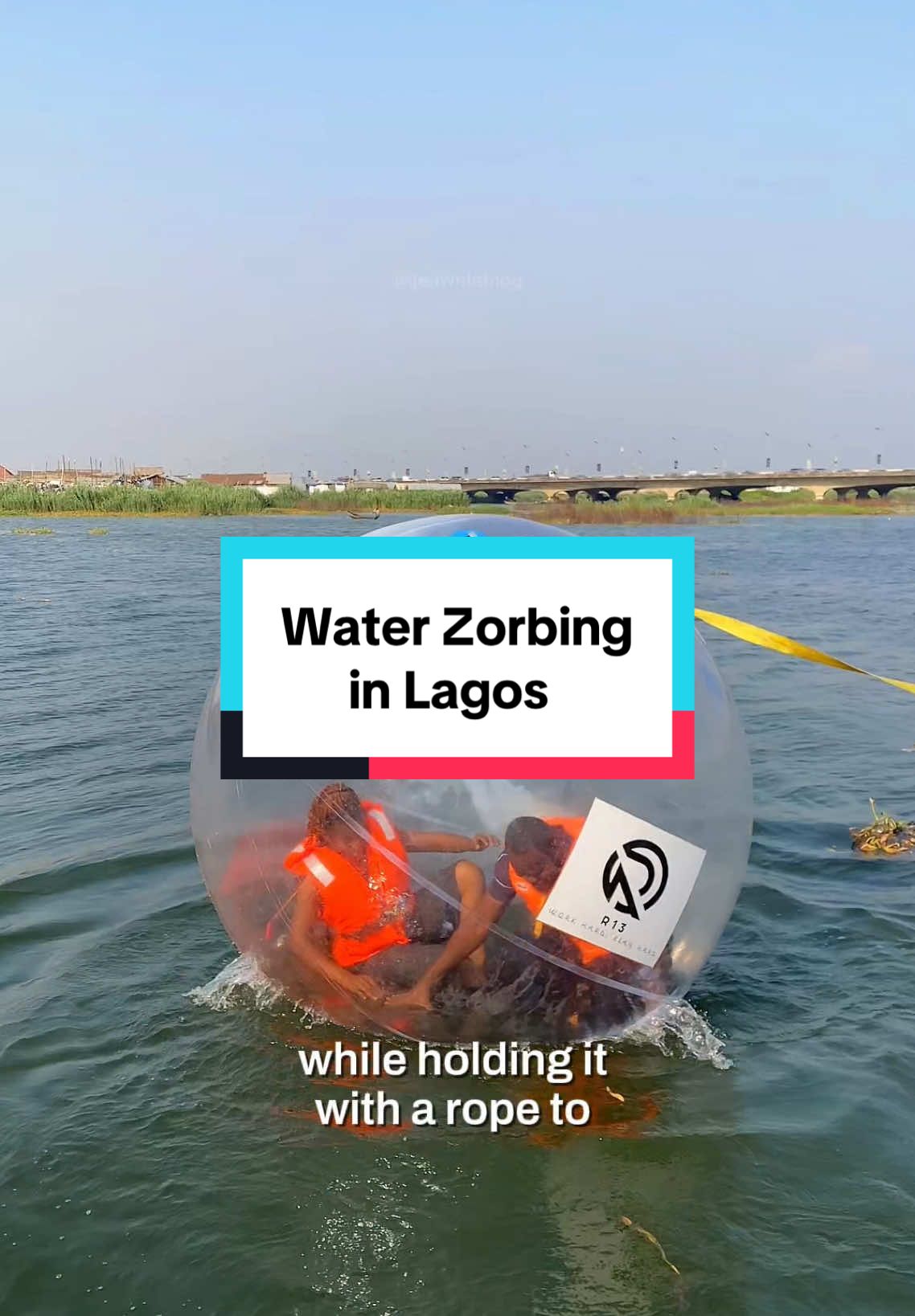 📌Water Zorbing in Lagos Cost:  Zorbing - 10,000 NGN Kayaking - 10,000 NGN Zorbing & Kayaking Combo - 15,000 NGN 📍Mainland location: The jetty at the end of Ilaje road in Bariga. #zorbing #kayaking #zorbingnaija 