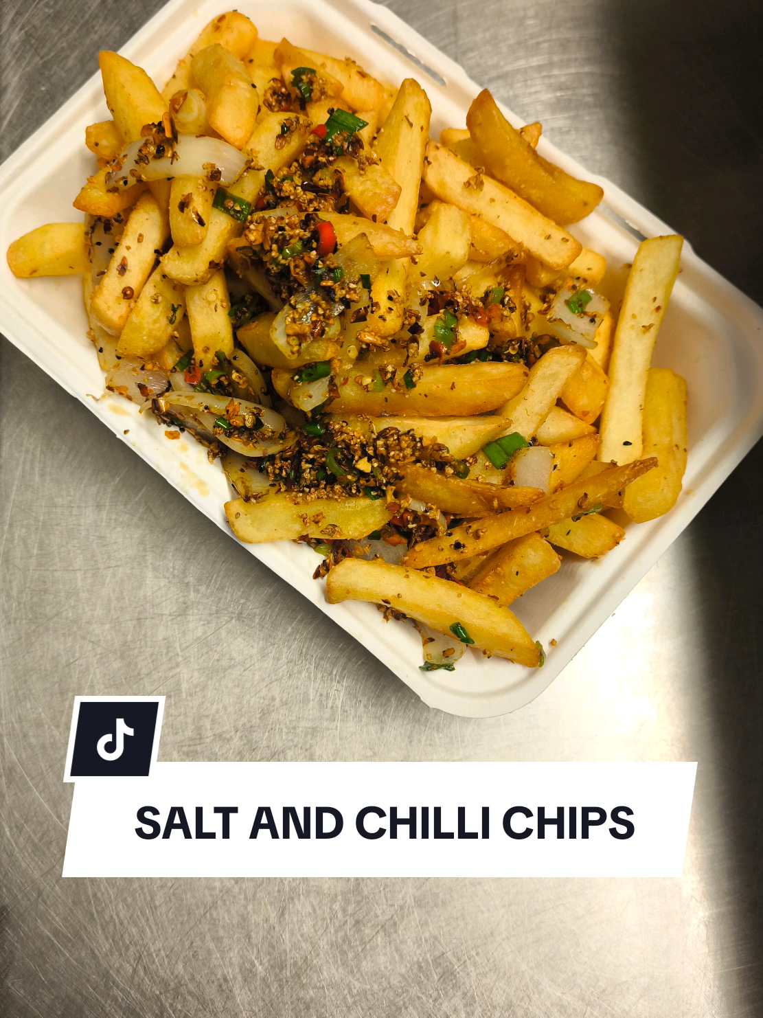 salt and chilli chips #fyp #chinesetakeaway #chinesetakeout #chips #Recipe #motherwell 