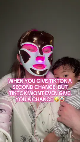 Come on tiktok, I’m giving you a second chance 😂 #fyp 