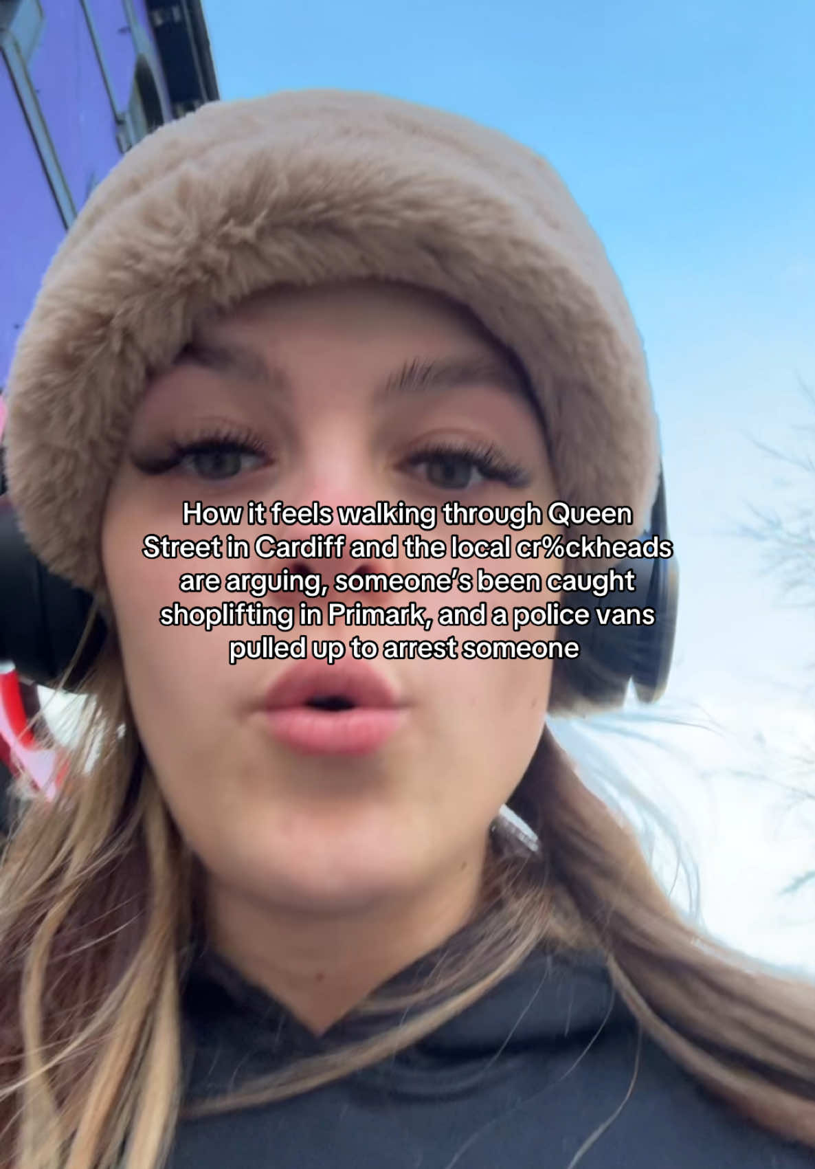 Just Cardiff things 💅 #cardiff #queenstreet #fyp #Wales 