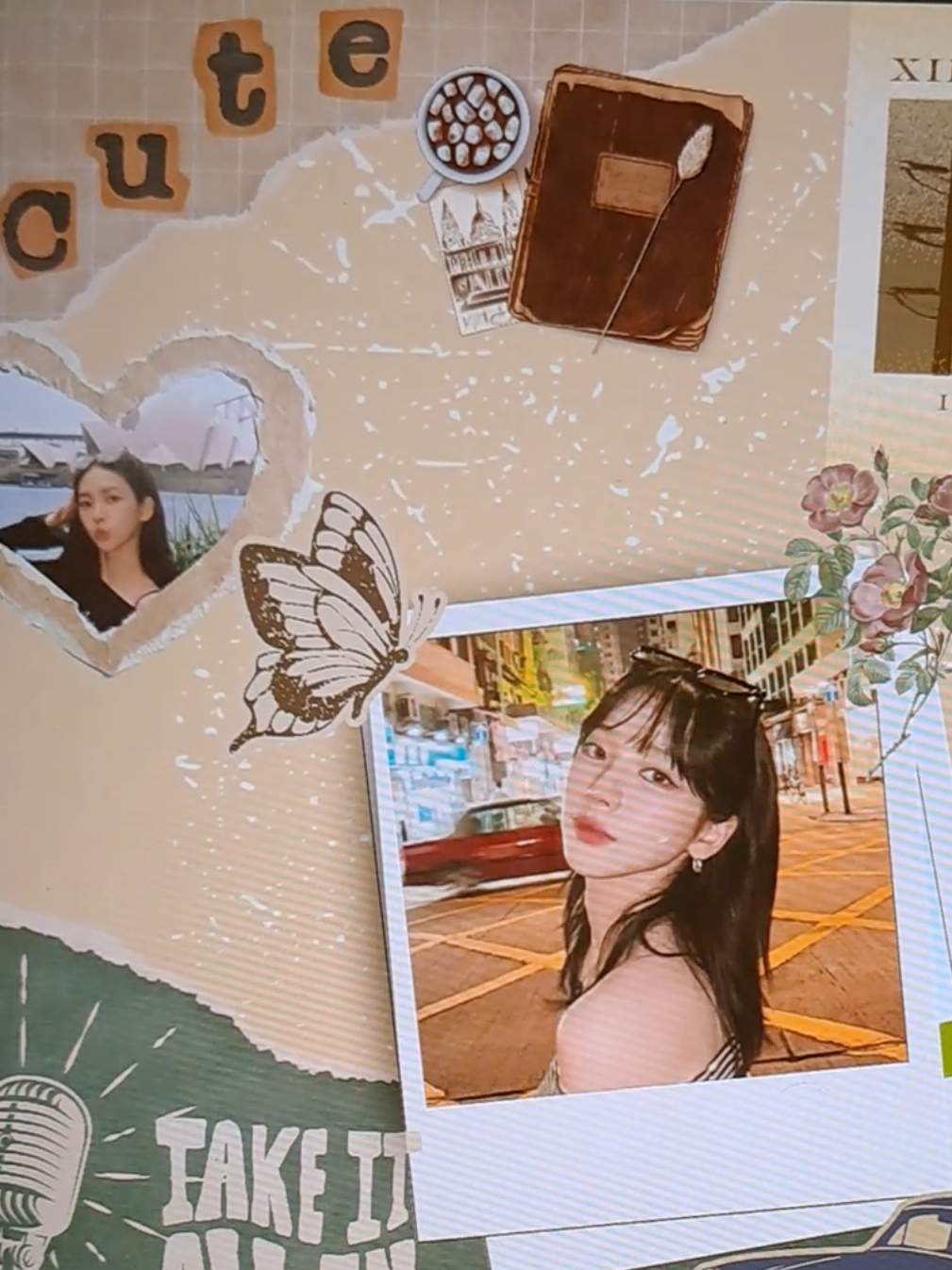 Instagram Scrapbook Template❤️ Yuk kreasikan fotomu di feed instagram dengan menggunakan scrapbook😊🩷 #canvadesign #canva #scrapbook #templatescrapbook #fyp #fypシ 