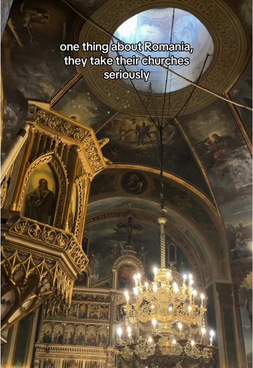 Do you feel it—the weight of eternity? In Romania’s churches, time is not a line but a circle, looping endlessly through stone and silence, through smoke and prayer. These are not mere buildings; they are relics of the human soul, where faith, fear, and beauty collide in astonishing harmony. From towering spires that seem to slice the heavens to humble wooden chapels darkened by centuries of flame and shadow, every corner carries the echoes of something vast. Step inside, and the air thickens—sweet with incense, heavy with whispered invocations, timeless in a way that defies logic. These sacred spaces are more than monuments; they are defiance in its purest form. Wars raged, kingdoms fell, and yet these walls remain—some cracked, some scorched, but unbroken. Chandeliers drip like frozen stars, icons gaze back with unflinching calm, and frescoes—half-faded but still ferocious—scream the stories of saints and sinners alike. The architects of these spaces understood something we’ve forgotten: that beauty isn’t an ornament, it’s an offering. Every carved doorframe, every gilded altar, every inch of paint was a testament to the belief that the divine deserved nothing less than everything. But here’s the question that haunts you as you stand there, the light from a stained glass window pooling at your feet: is it the churches that endure, or is it the faith of those who built them? These spaces are quiet now, but once they were alive with wailing, chanting, and singing—proof of our eternal, desperate need to leave something behind. So, what do you see in these sacred ruins of time? A relic of the past? Or a mirror to the future we still hope to build? Video by @Sam Bella  [ Churches Of Romania, Byzantine Frescoes, Sacred Architecture, Gilded Altars, Carved Wooden Chapels, Medieval Legacies, Romanian Heritage, Stained Glass Windows, Fresco Art, Pilgrimage Sites, Timeless Beauty, Faith And Culture, Stone Masonry, Incense And Prayer, Spiritual Sanctuaries, Hidden Treasures, Historical Resilience, Ecclesiastical Art, Icons And Chandeliers, Human Stories ] #romania #travel #faith #History