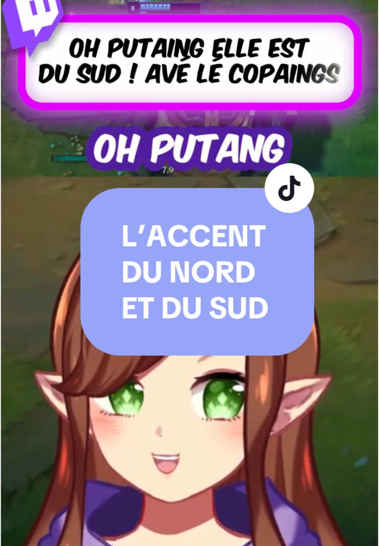 Pardon d’avance pour tous les sudistes et nordistes 🥹 #twitch #drole #accent #nord #sud #vtuber #streamer #clipsdetwitch #humour #imitation #leagueoflegends #gamer 