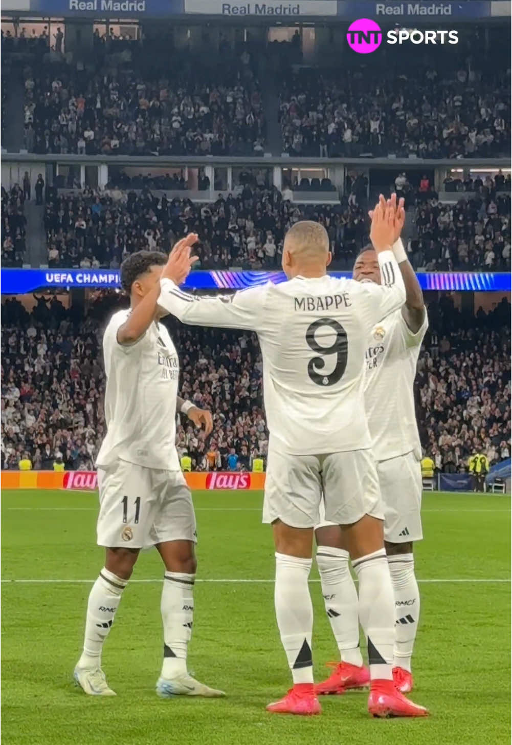 El tridente del Madrid #viniciusjunior #kylianmbappé #rodrygogoes #realmadridfc 