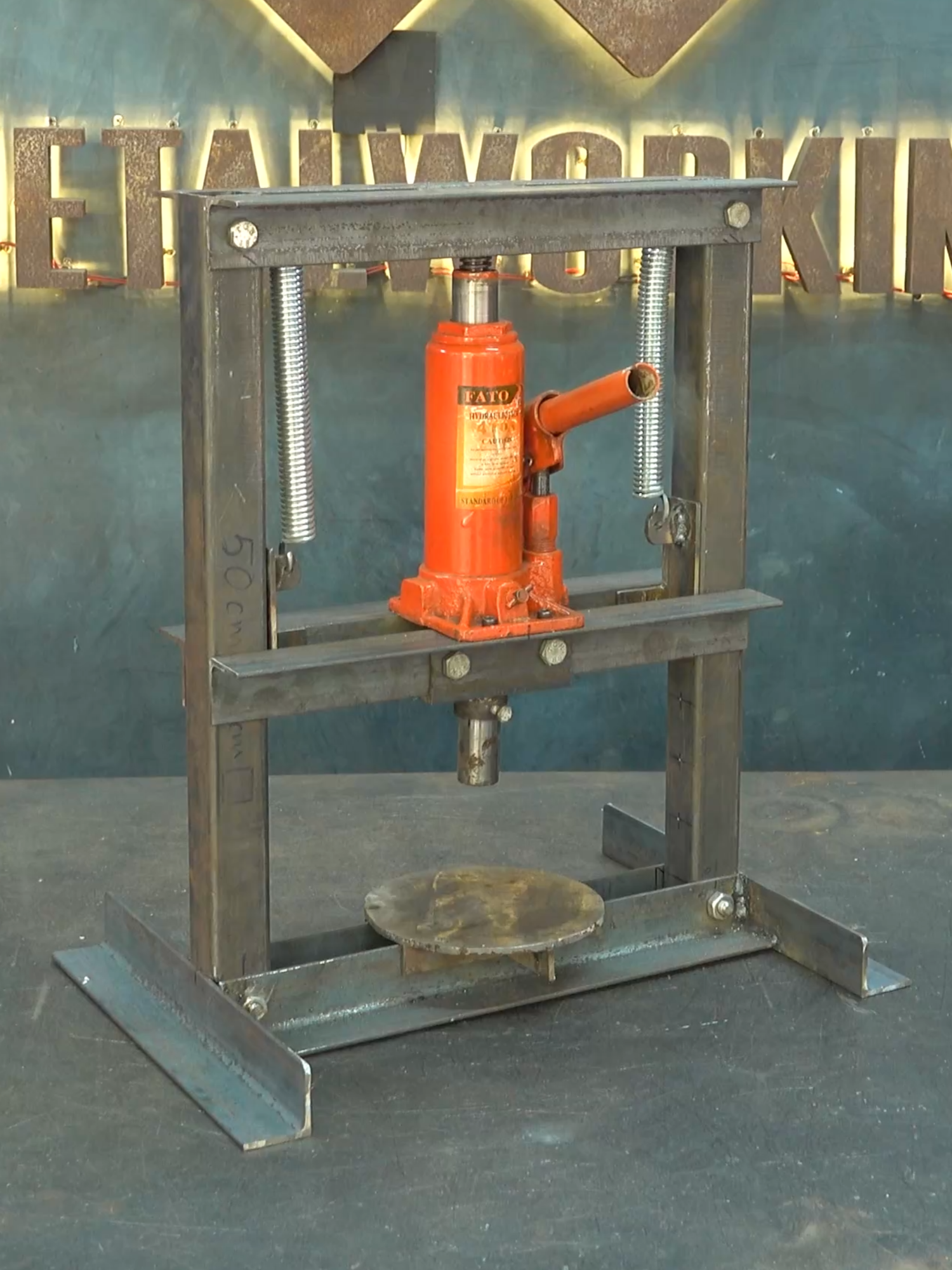 Creative's Welder Making Massive Bearing Pressing Tools For Hydraulic 4 Tons #DIY #craft #crafty #metalworking #crafts #DiYer #tooltips #tips #diyer #making #Metal #metalwork #jigs #hack #trick #make #handmadegifts #welder #welding #DIY