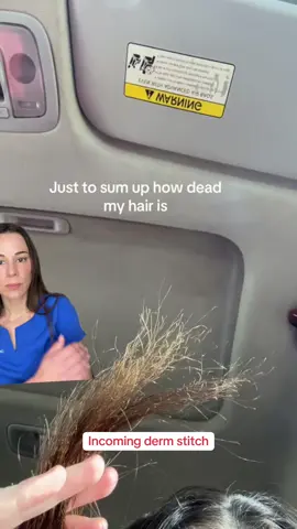 Dead ends? Lets revive and realive #dermguru #dermtok #deadends #splitends #breakage #damagedhair #k18 Stitch with @kin  #greenscreen #greenscreenvideo 