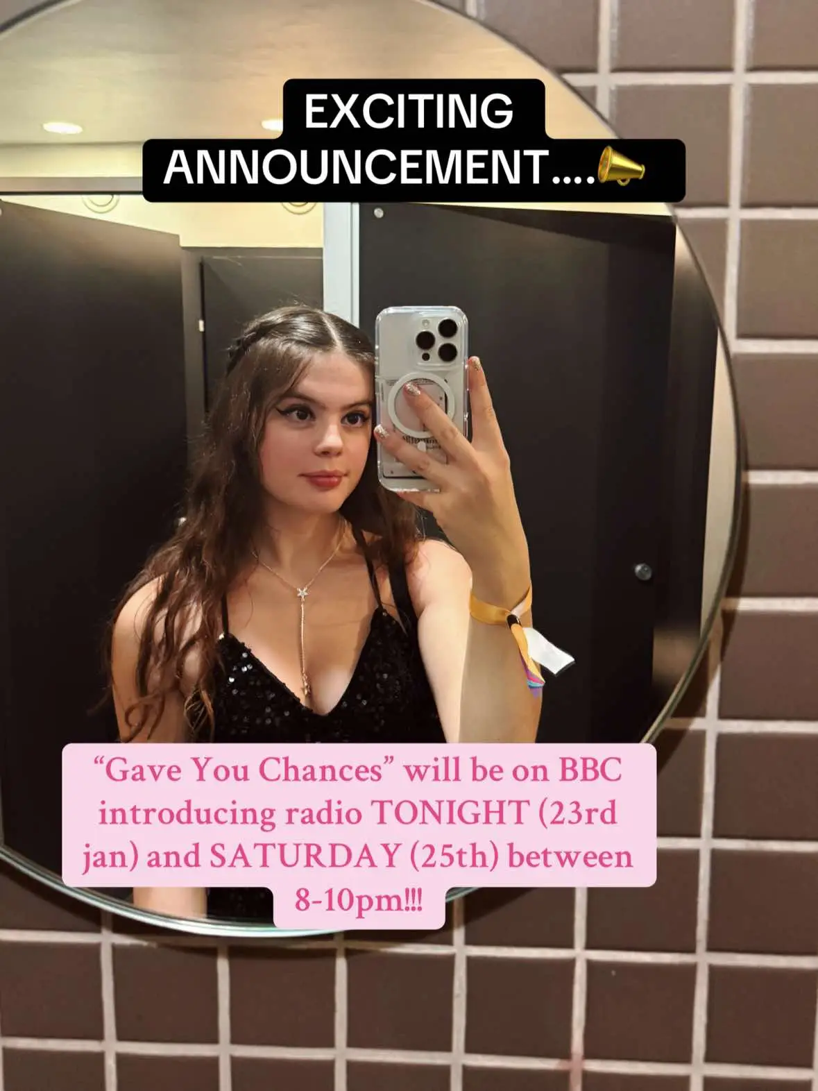 AHHH🥳🥳🫶🏼 stay tuned for a more accurate time💌 #bbcintroducing #bbc #music #singer #radio #independentartist #smallartist #fangirl 