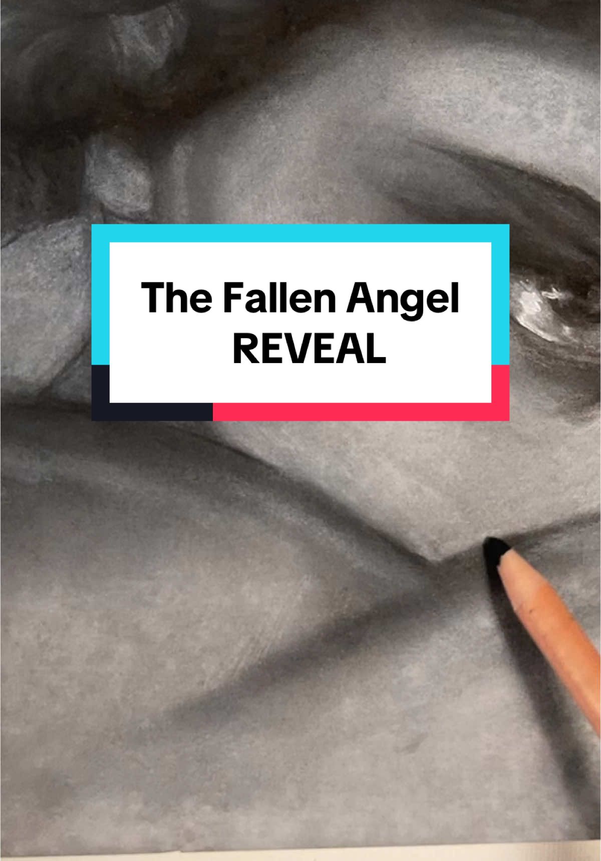 Finished: The Fallen Angel by Alexandre Cabanel. Wouldn’t you want a beautiful print of this to watch you sleep at night? ##art #thefallenangel #fyp #fypシ #lucifer #angel #anger #rage #charcoal #painting #prints #devil 