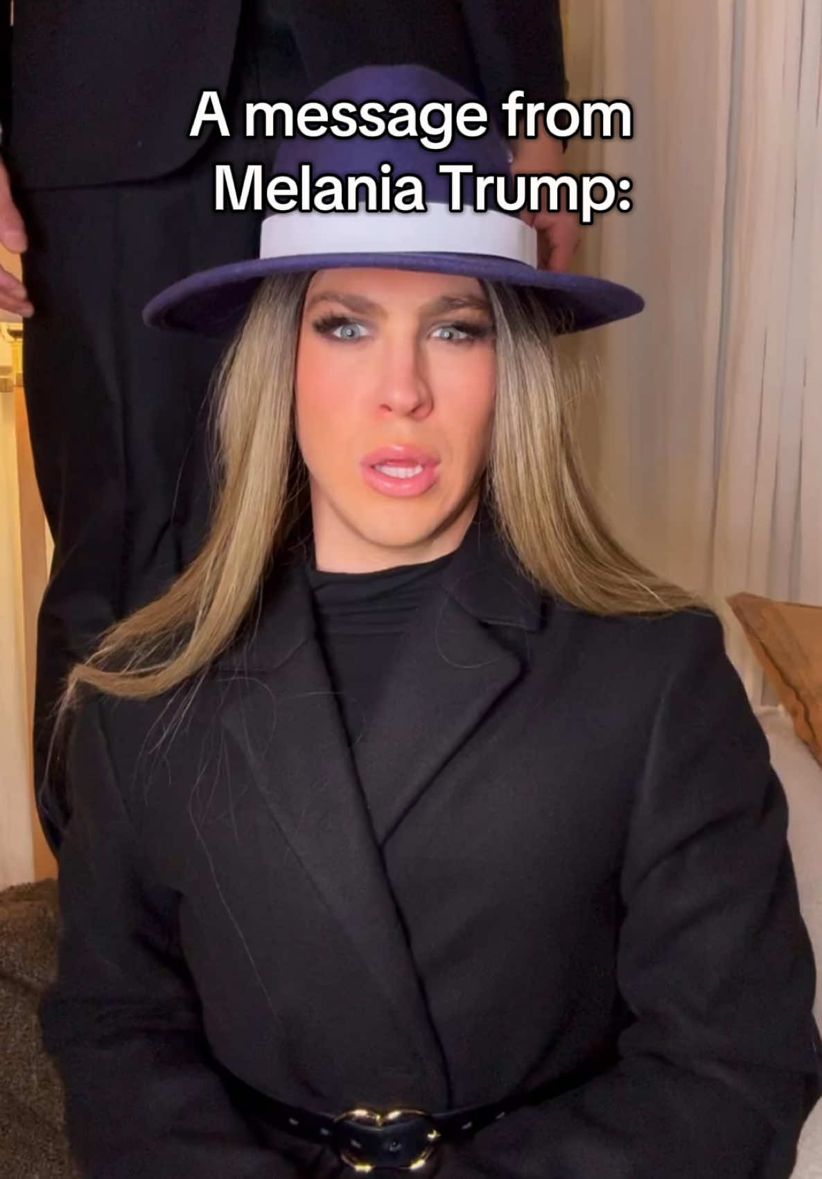 It’s going to be a riiide 🥰 #melaniatrump #parody #impressions #melania #fypシ #comedyvideo 