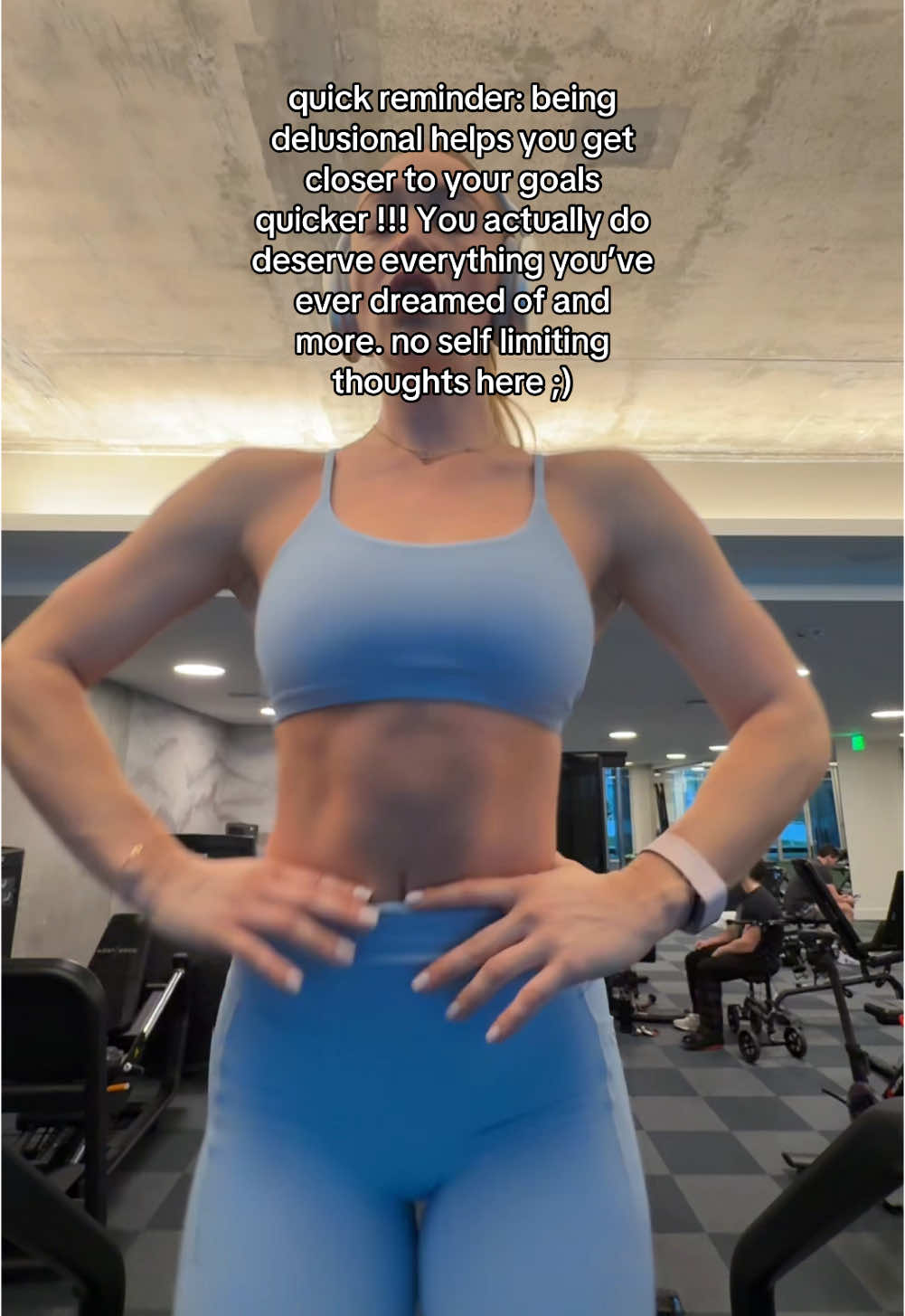 bc if you think you can have it you will!!!! #mindset #Love #hehe #success #delulu #delusional 