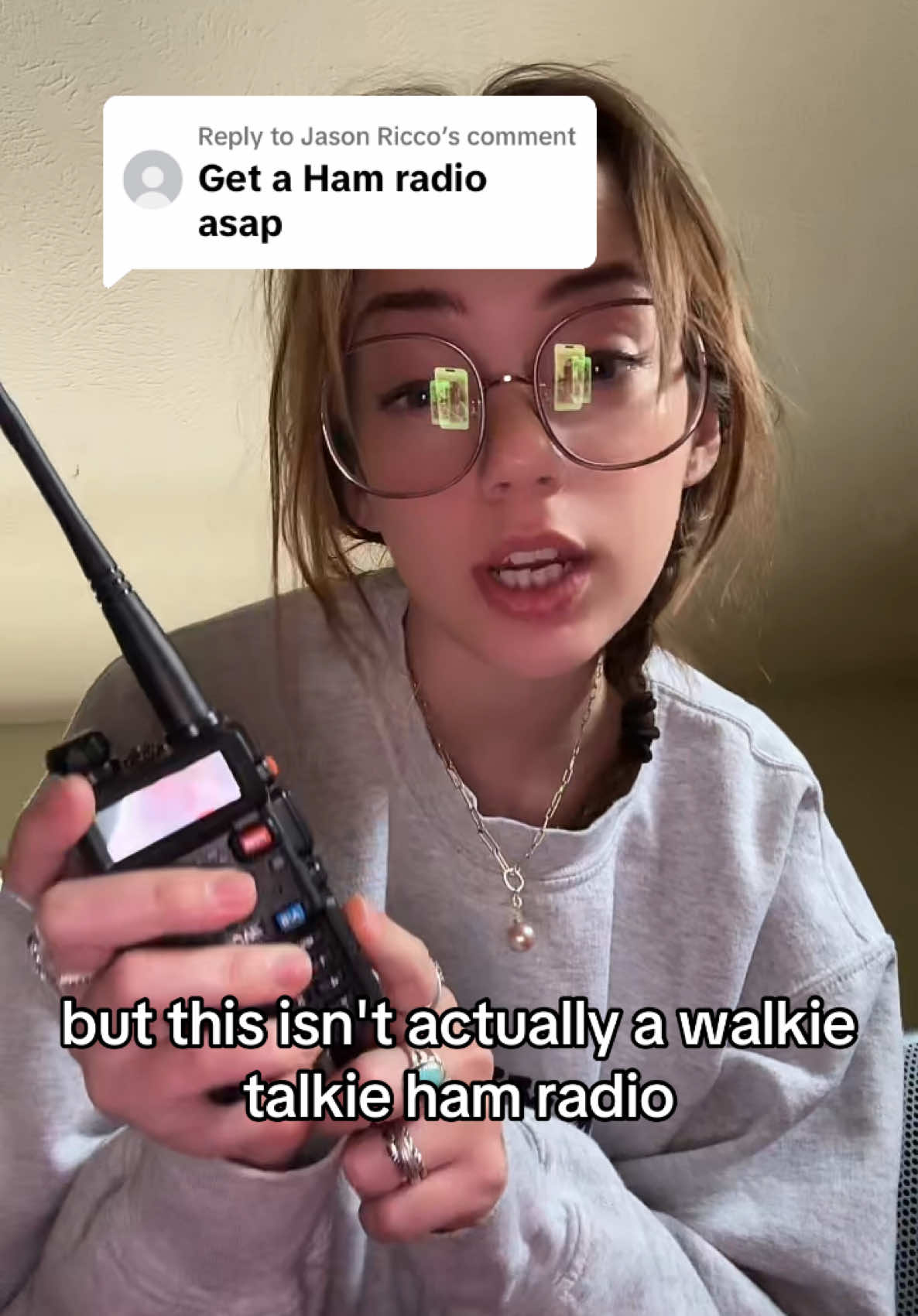 Replying to @Jason Ricco an ESSENTIAL when shit hits the fan. You can grab a set below on the TikTok shop!! 🙏 #hamradio #walkietalkie #shtf #preppertok #walkietalkies #preppersoftiktok #tiktokshopfinds 
