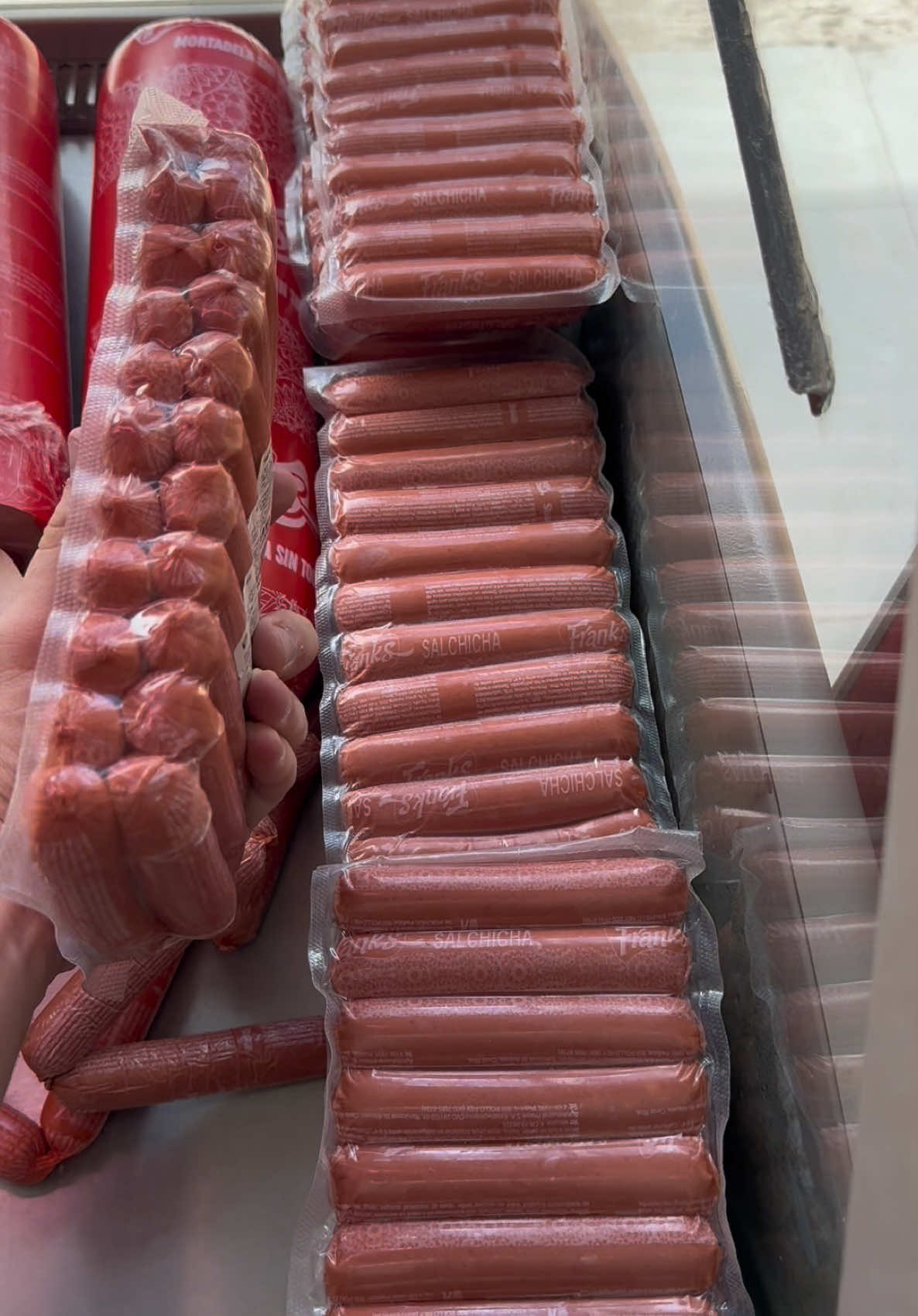 Buen producto, ideal para Hot dog 🌭 o para acompañar un pintazo en el desayuno 😋🔥 #salchicha #carniceria #carnes #cartago #tresrios 