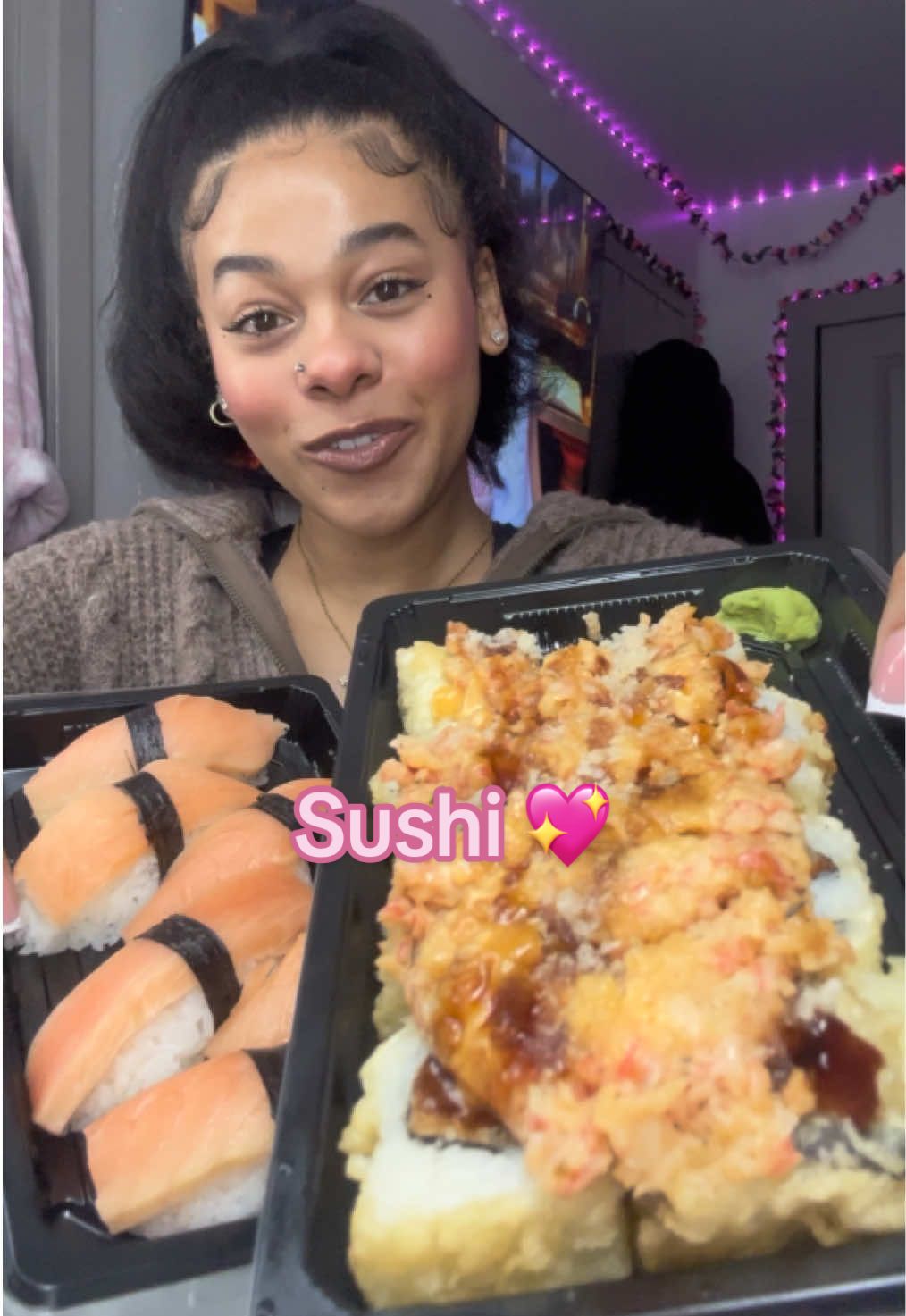 I was trying my hardest to like it I’m just truly disappointed I see why people don’t like sushi cause they get shi like this! I honestly feel sick to my stomach now I’m mad and want my money back! 😒  #fypシ #fypage #trending #viralvideo #viraltiktok #mukbang #asmr #shorts #sushi #creatorsearchinsights 