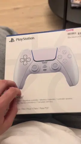 PS5 Chroma Edition Pearl  🫠🤍#ps5 #mandodualsense #dualsensecontroller #asrm #ARSM #imjustagirl #hogwartslegacy #white #pearl #tornasol 