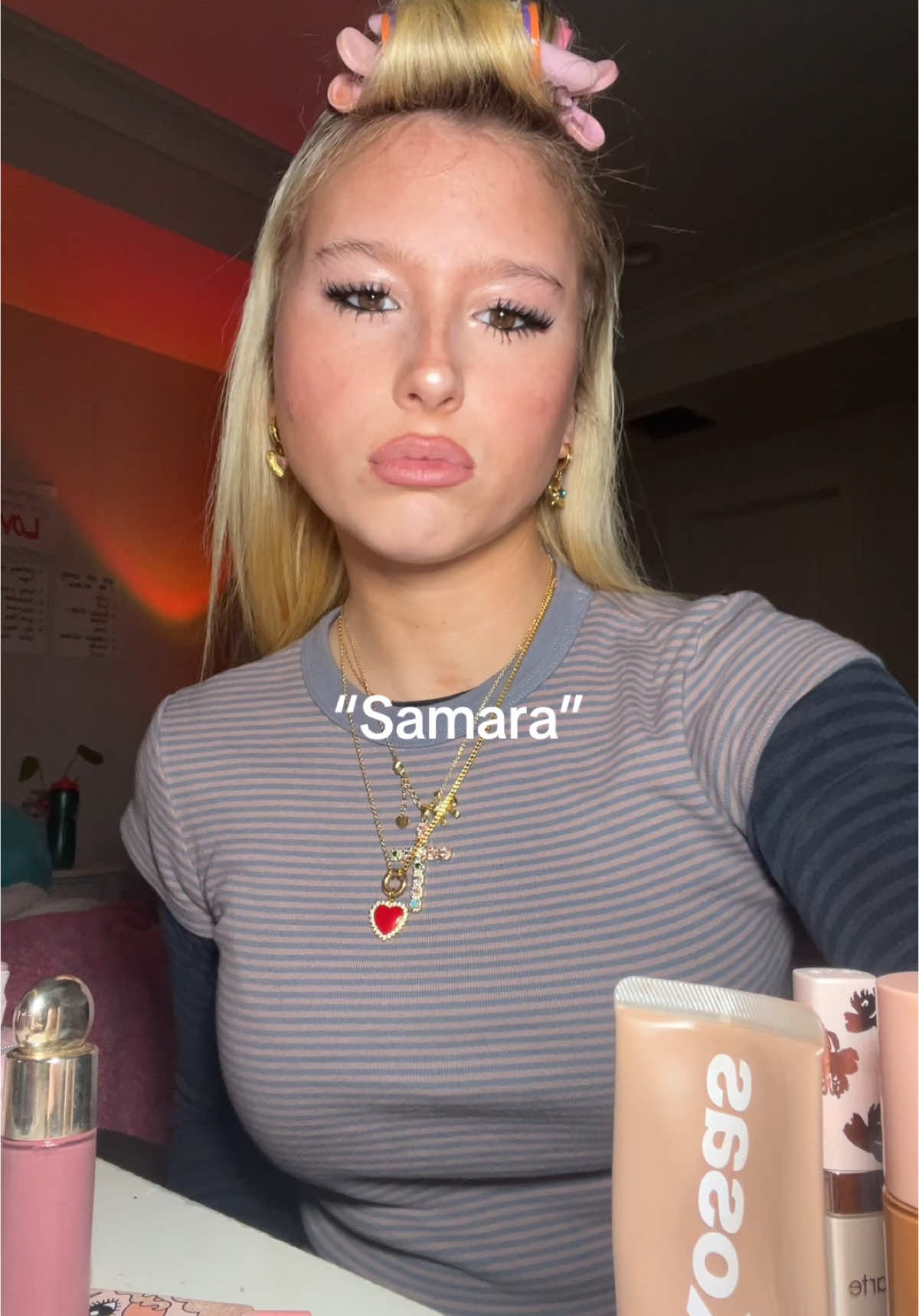 I just like it when he says my name like in text or in person I get chills lmao #samara #relatable 